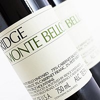 Ridge Vineyards
 Monte Bello Proprietary Red, Santa Cruz Mountains AVA